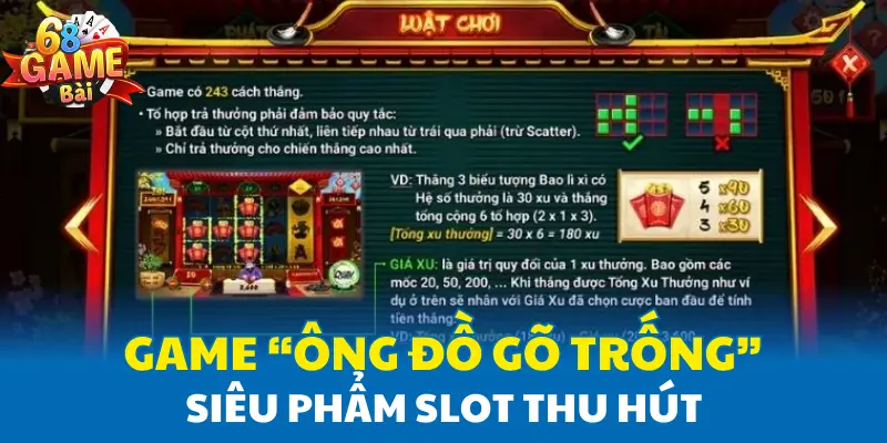 Game “ông đồ gõ trống” - siêu phẩm slot thu hút Game “ông đồ gõ trống” - siêu phẩm slot thu hút